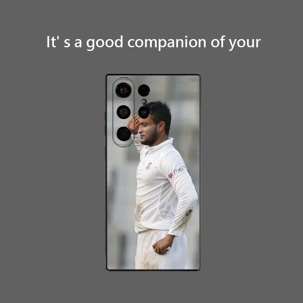 Чехол для телефона Cricketer Shakib Al Hasan для Samsung Galaxy S25 Ultra S22 S23 S24 Ultra S21 S20 5G Защитный мягкий силиконовый чехол из ТПУ (art.: 3920cd798105a) - 3920cd798105a