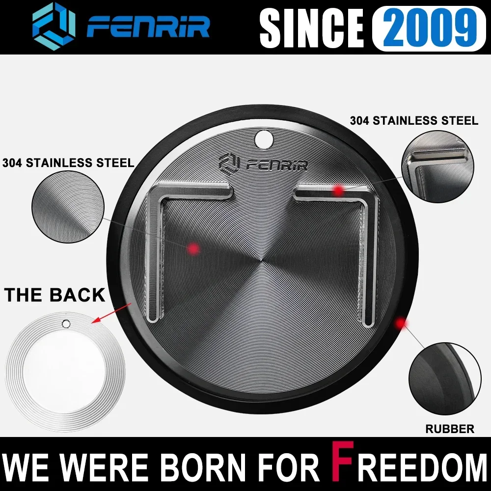Подставка из нержавеющей стали FENRIR 304, подставка для пластины, аксессуар для подставки для мотоцикла, скутера, электровелосипеда, уличного использования в помещении