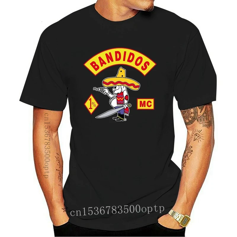 Новые футболки Bandidos MC Support Worldwide SYLB One Percenter Biker 1 черные мужские футболки
