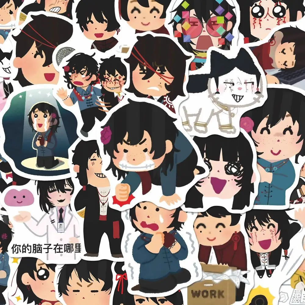 Tou Qi Guai Tan Irasutoya наклейка Kawaii игровые товары наклейки школьные принадлежности студенческие канцелярские принадлежности милый чехол для ноутбука Декор