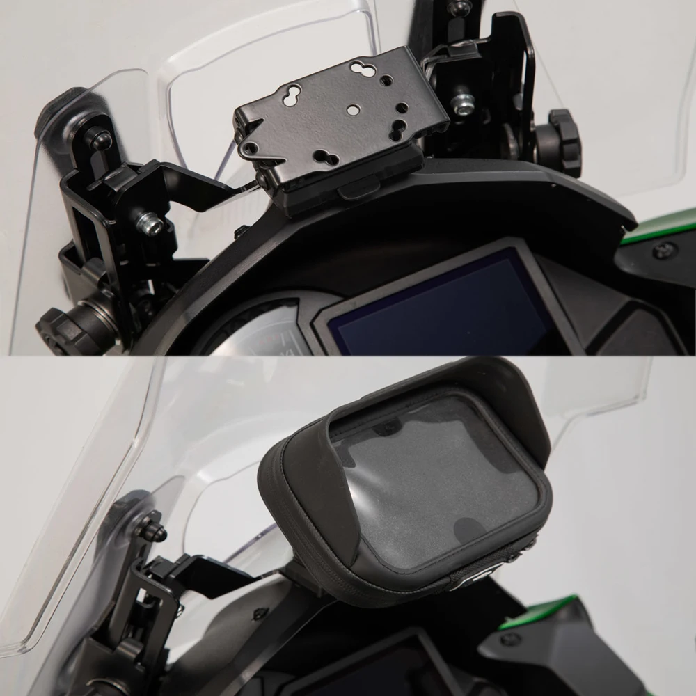 Для Kawasaki VERSYS 1000 Versys 1000, аксессуары для мотоциклов, кронштейн для мобильного телефона, GPS-подставка, держатель, навигационный кронштейн