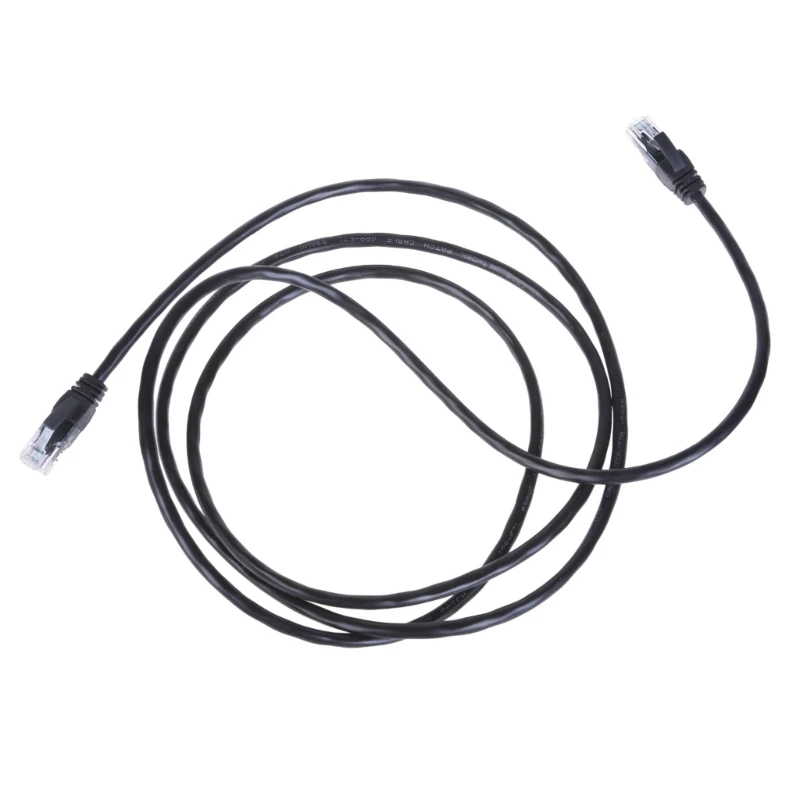 Фото ADWE 2 м Интернет-кабель CAT6 Стабильный и гладкий соединительный шнур 2 м Ethernet-кабель для патчей ABS Cat6 Ethernet-кабель №5