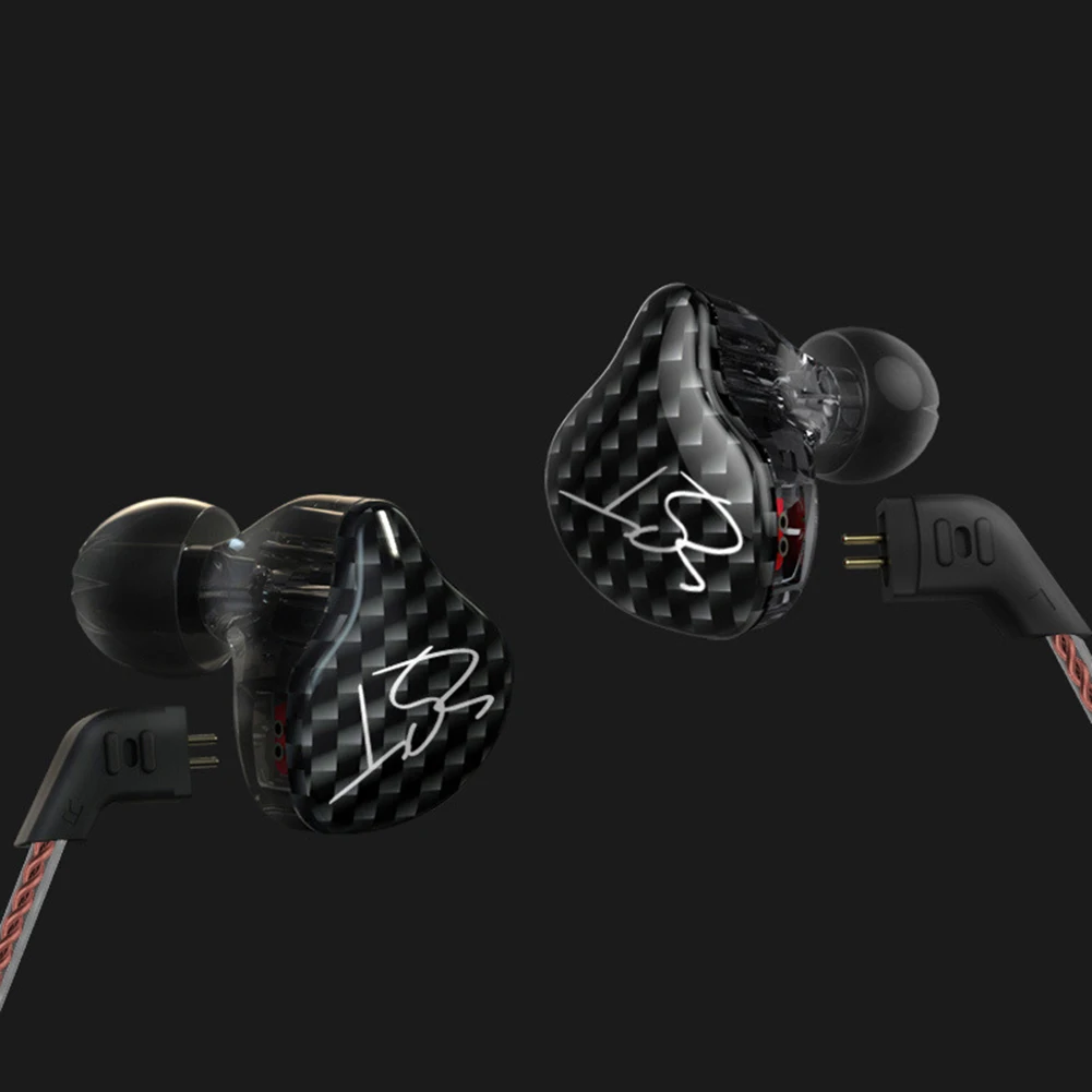 Фото Наушники-вкладыши для Kz ZST Pro X, гибридная гарнитура HIFI, бас, шумоподавление, цветные наушники-капли с микрофоном, замена кабеля для ZSN ZSX №3