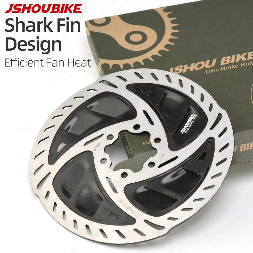 Фото Дисковый тормоз JSHOUBIKE, 140/160 мм, ульсветильник, профессиональный тормозной диск №2