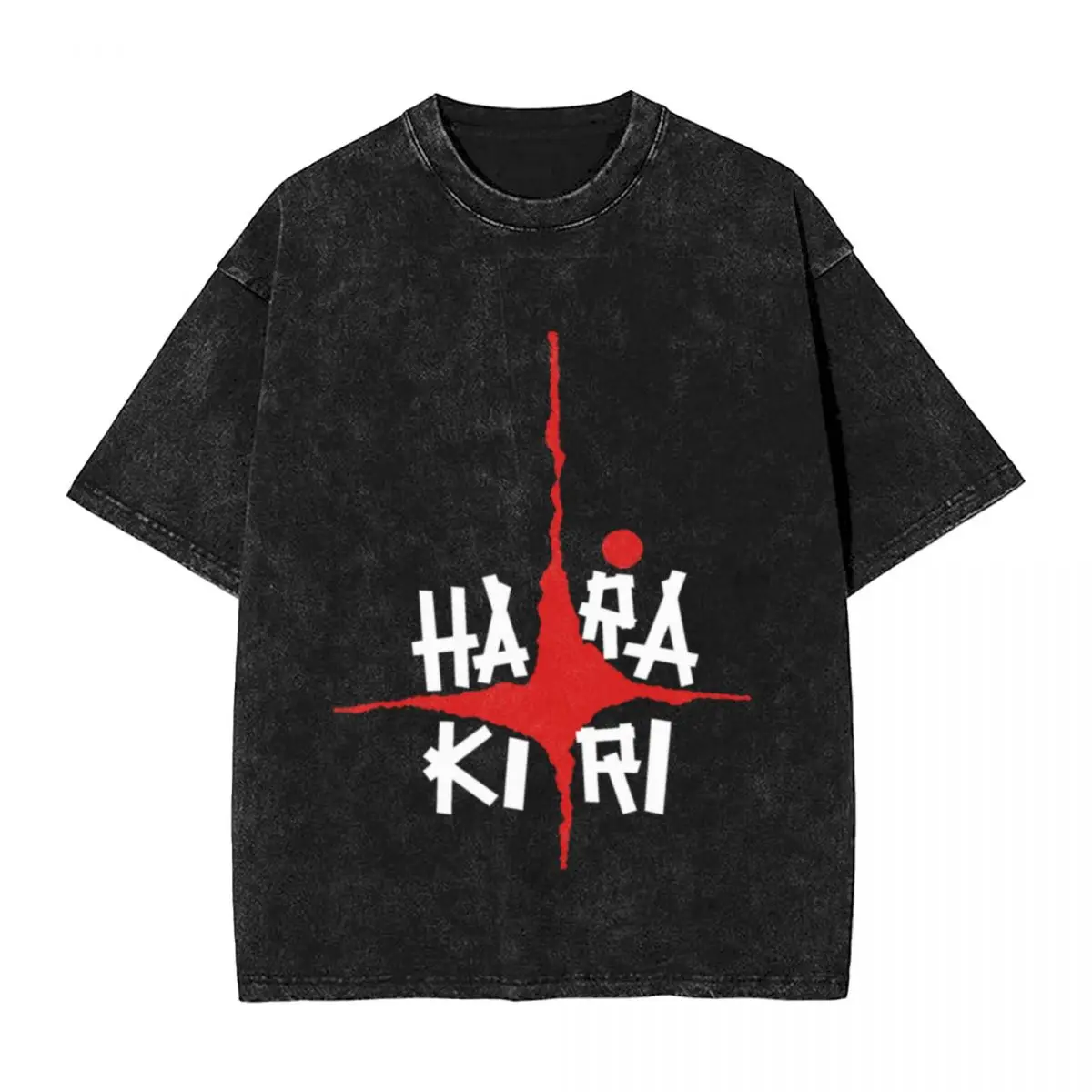 Hara-kiri Retro Comfort Винтажные футболки большого размера