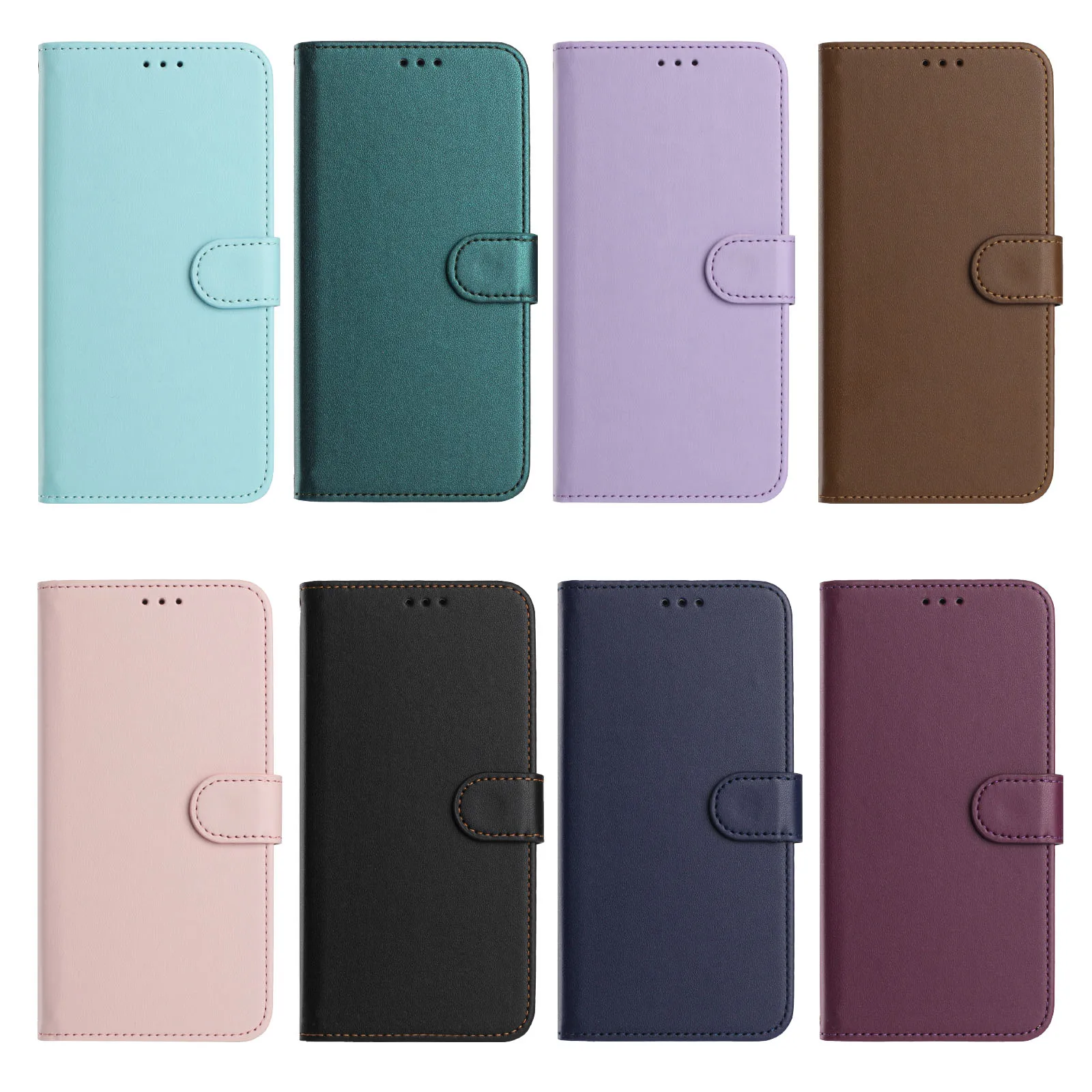 Простой чехол-книжка-держатель для телефона для itel S25 Ultra S24 S23 Plus S18 A90 A50C A80 4G A50 A48 A70 A05S A60 A60S A23Pro (art.: 3920d066b3dc6) - 3920d066b3dc6