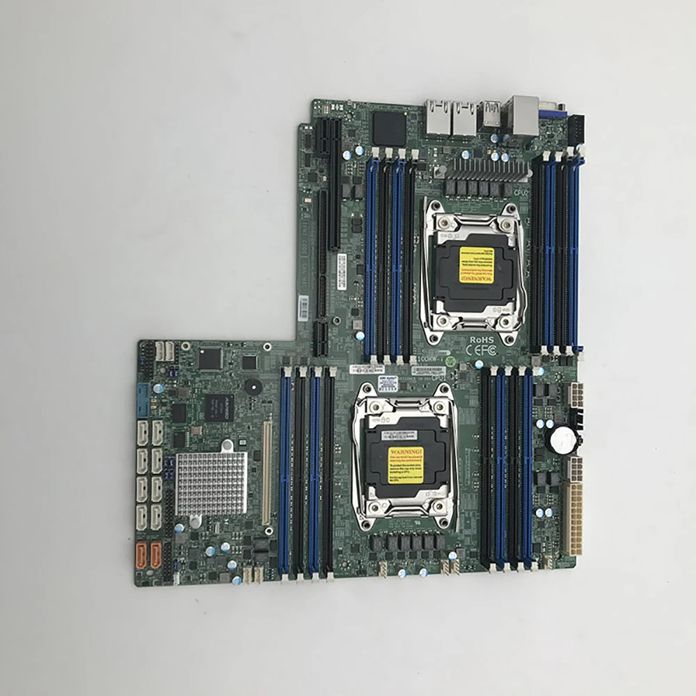 Фото X10DRW-i промышленпосылка упаковка материнская плата для Supermicro Dual Server C612 2011 E5-2600 16 DIMM 2400MHz DDR4 WIO №2