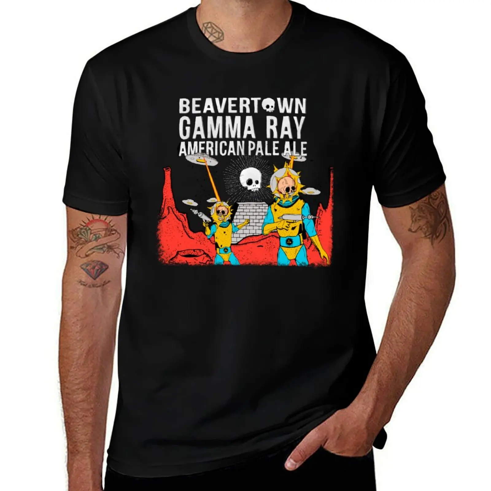 Beavertown Brewery - Gamma Ray - футболка American Pale Ale для мальчиков, спортивная мужская футболка с животным принтом