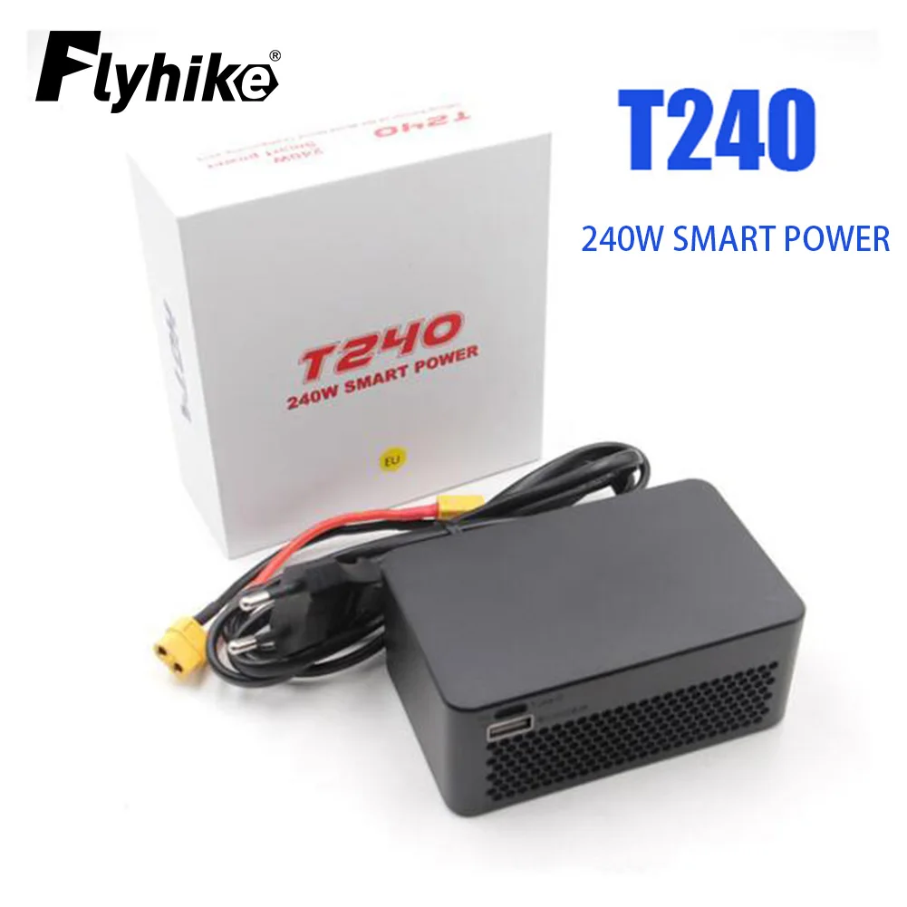 Блок питания HOTA T240 240 Вт, блок питания для Hota P6 D6 ISDT Q8 Q8 MAX, умное балансирующее зарядное устройство с выходом XT60
