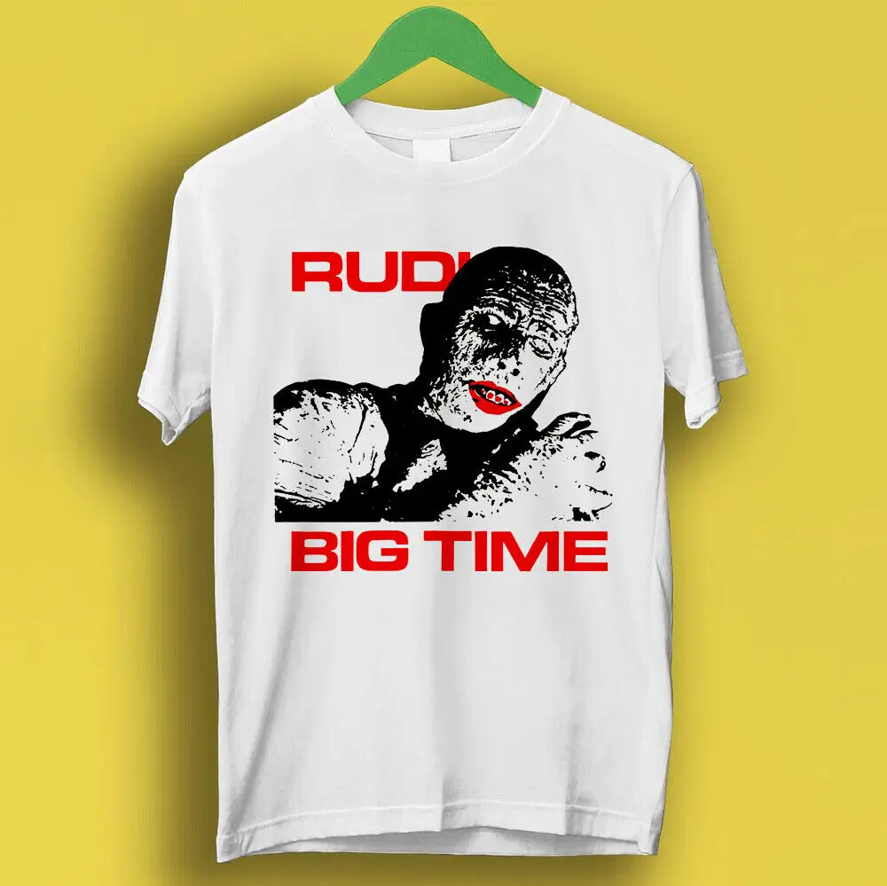 Rudi Big Time Punk Rock музыкальный Топ, Подарочная футболка P2794