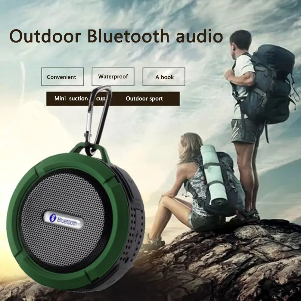 Водонепроницаемая Bluetooth Портативная колонка для спорта на открытом воздухе, звуковая мини-Колонка Bluetooth, автомобильный сабвуфер, маленькие колонки