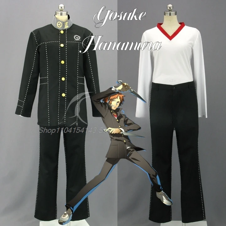 Женский костюм на Хэллоуин Yosuke Hanamura Persona 4: анимация взрослые женские костюмы мужской косплей мужские фигурки аниме для взрослых