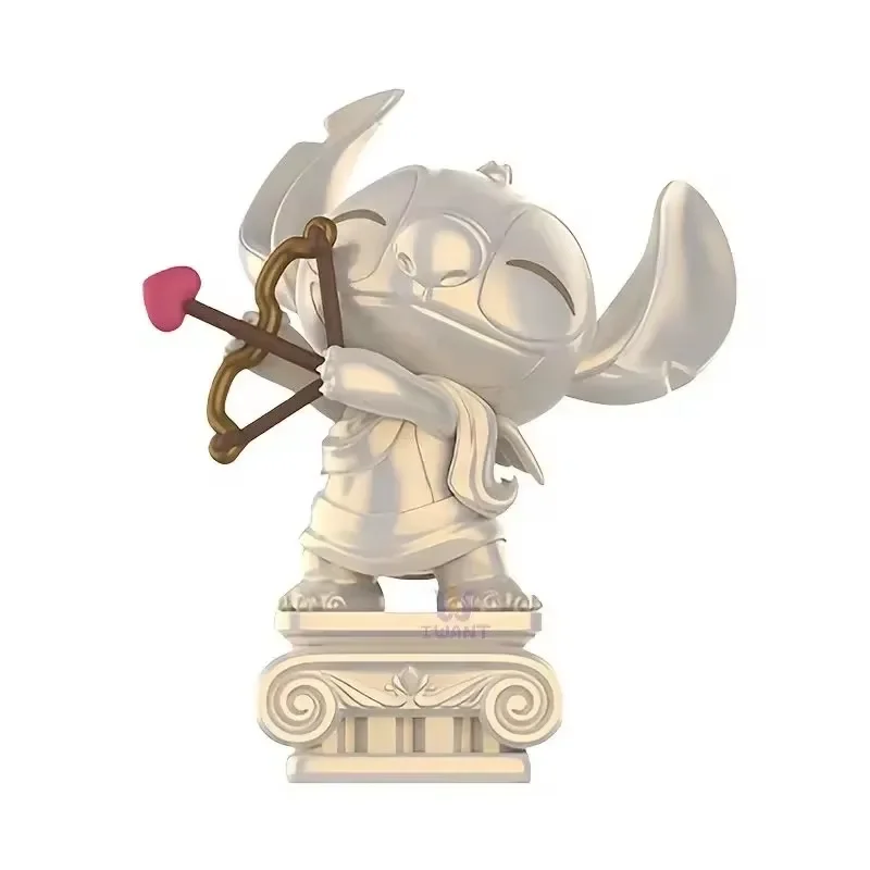 Фото Оригинальная серия Disney Stitch on a Date, таинственная коробка, 1 шт./12 шт., попмарт, потайная коробка, милая игрушка, экшн-фигурка, подарок на день рождения №4