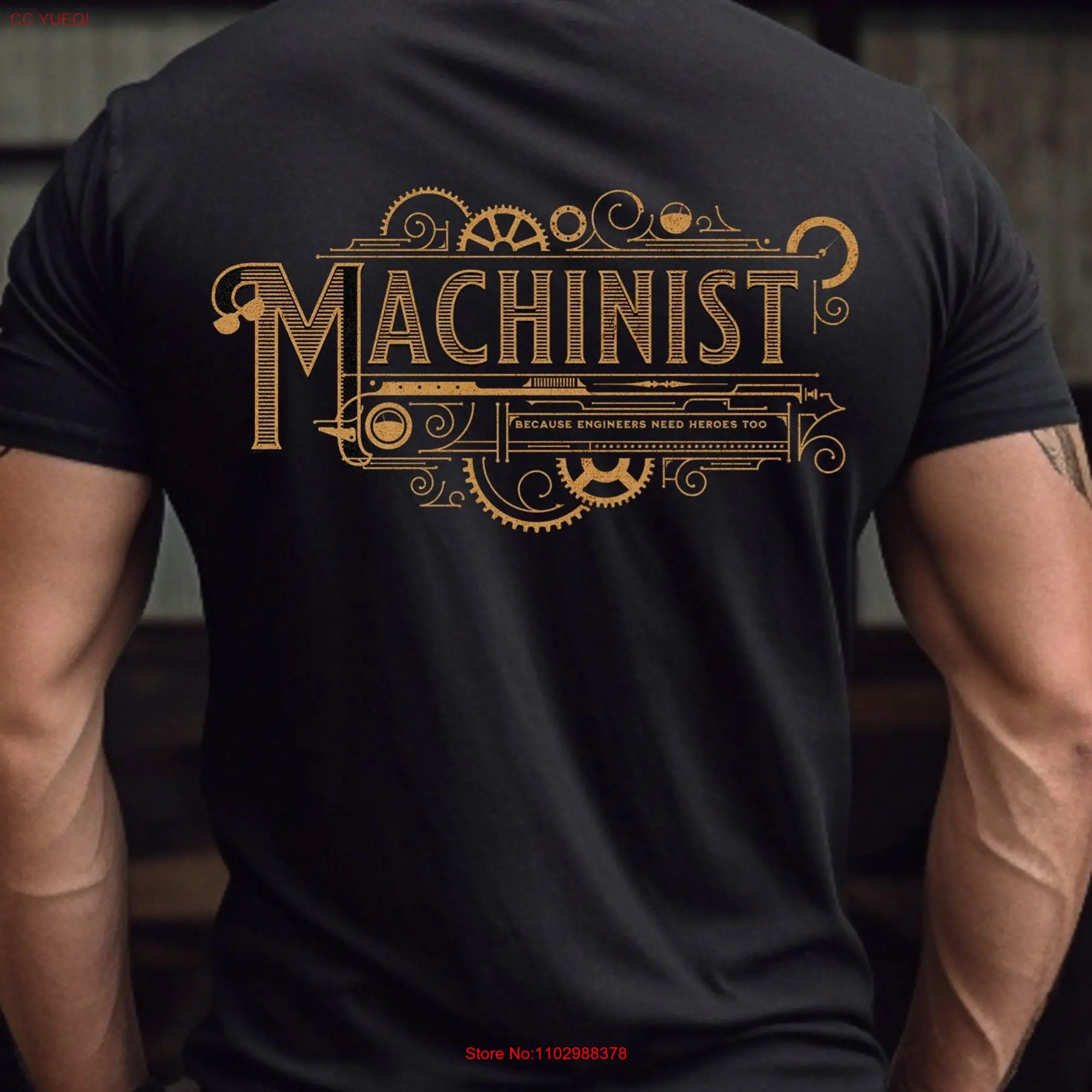 Машинист, потому что инженеры тоже нуждаются в футболке героев для CNC оператора фрезерования производства длинных или коротких рукавов