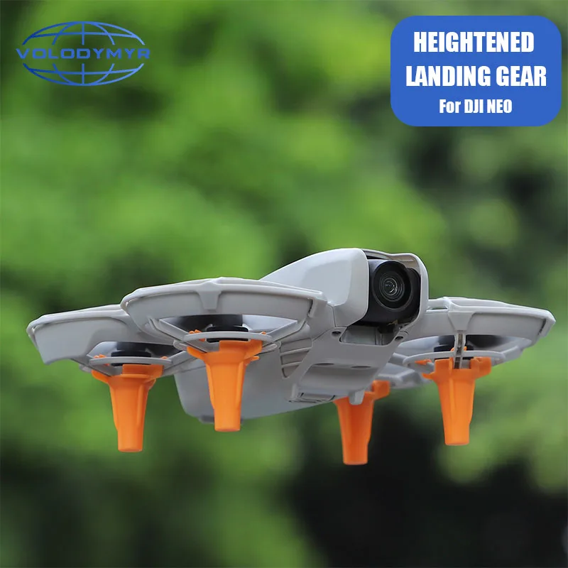 Нога шасси Volodymyr для самолетающейся камеры DJI Neo, аксессуары для дронов, удлинитель высоты, поддержка карданного кронштейна