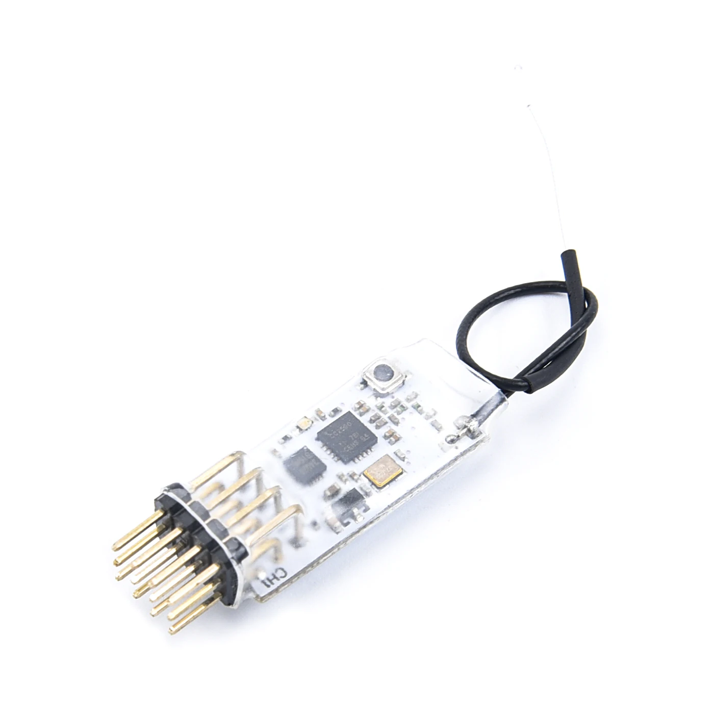 Фото Приемник 2,4G 4CH D8 D16, совместимый с ШИМ-выходом для FRSKY Futaba Jumper T16 X9D RC FPV гоночного дрона №2