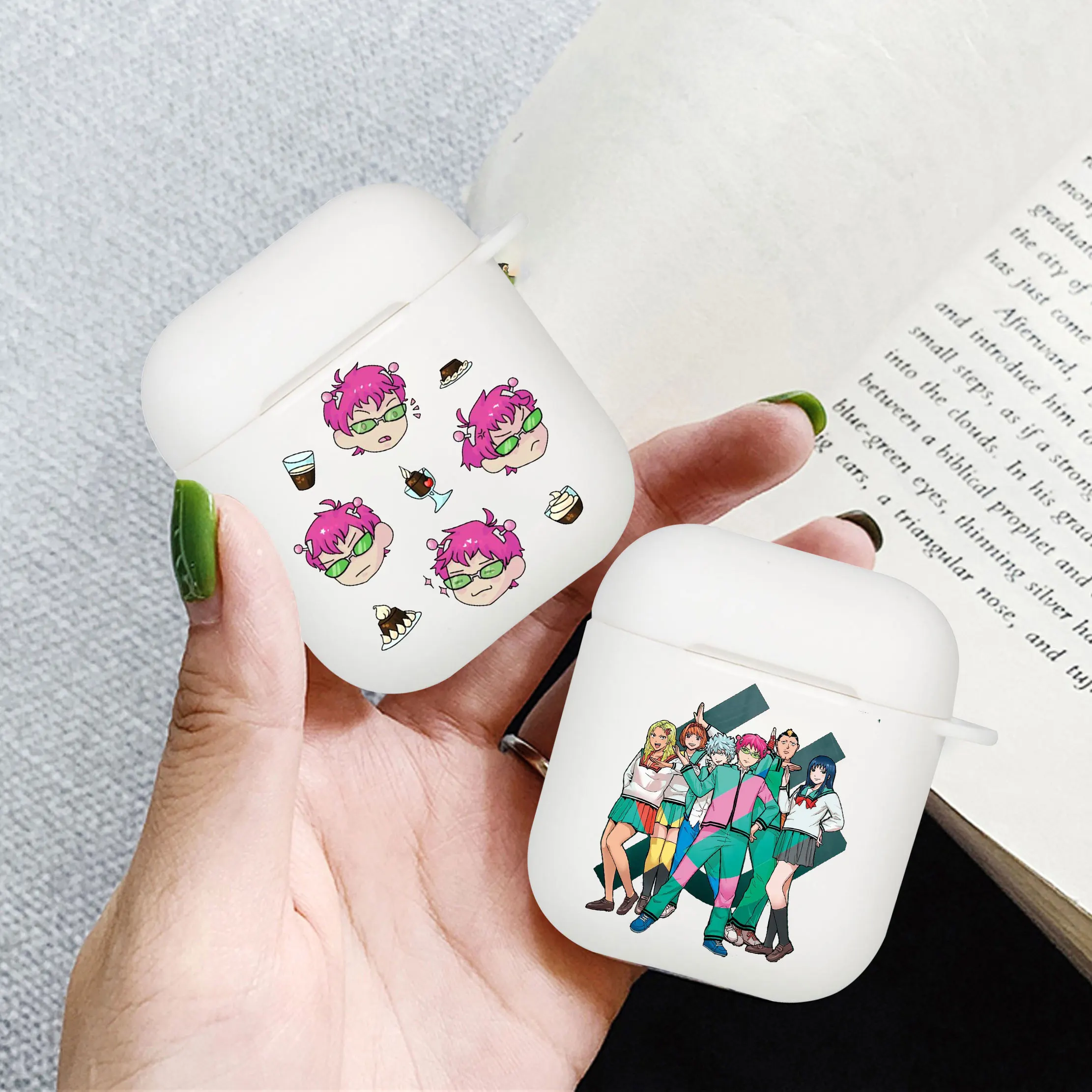 Наушники в стиле аниме для AirPods 12, 3 Pro