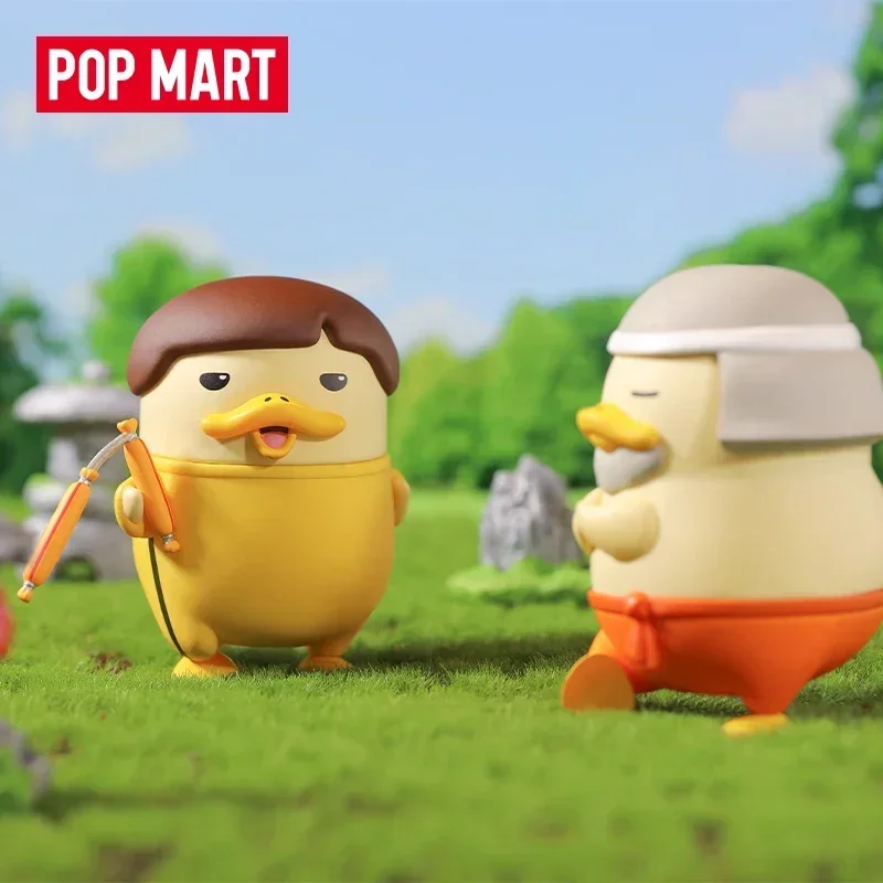 Pop Mart Duckoo Fitness Series слепая коробка, сумка для догадок, загадочная коробка, игрушки, кукла, милая аниме-фигурка, настольные украшения, подарочная коллекция