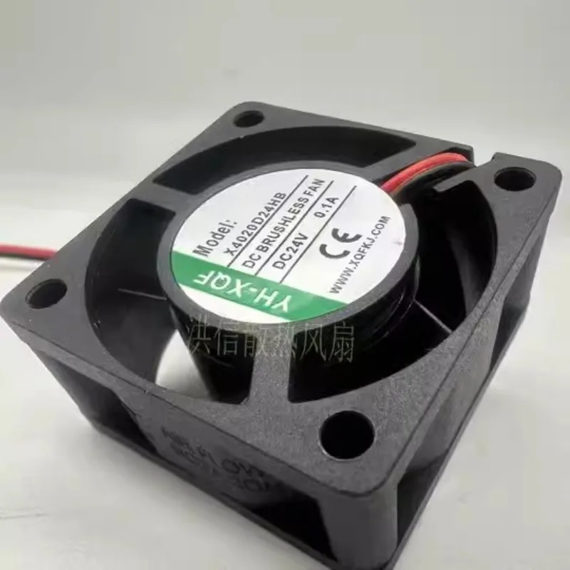 Фото Новый вентилятор кулера для ЦП YH-XQF X4020D24HB 4020 24 в А 4 см охлаждающий вентилятор 40*40*20 мм №2