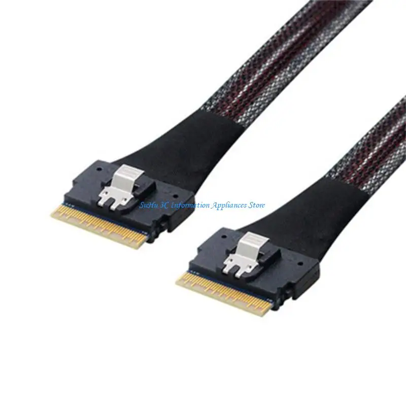 J0MB Slimline SAS4.0 SFF-8654 8I до SFF-8654 8I Сервер Дата 74PIN Разъем 24 Гбит / с
