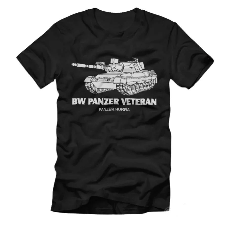 Футболка BW Panzer Veteran Leopard 1 Leo 1 Bundeswehr Reservist. Летняя хлопковая мужская футболка с коротким рукавом и круглым вырезом, новинка S-3XL (art.: 3920cc9dc6cb2) - 3920cc9dc6cb2