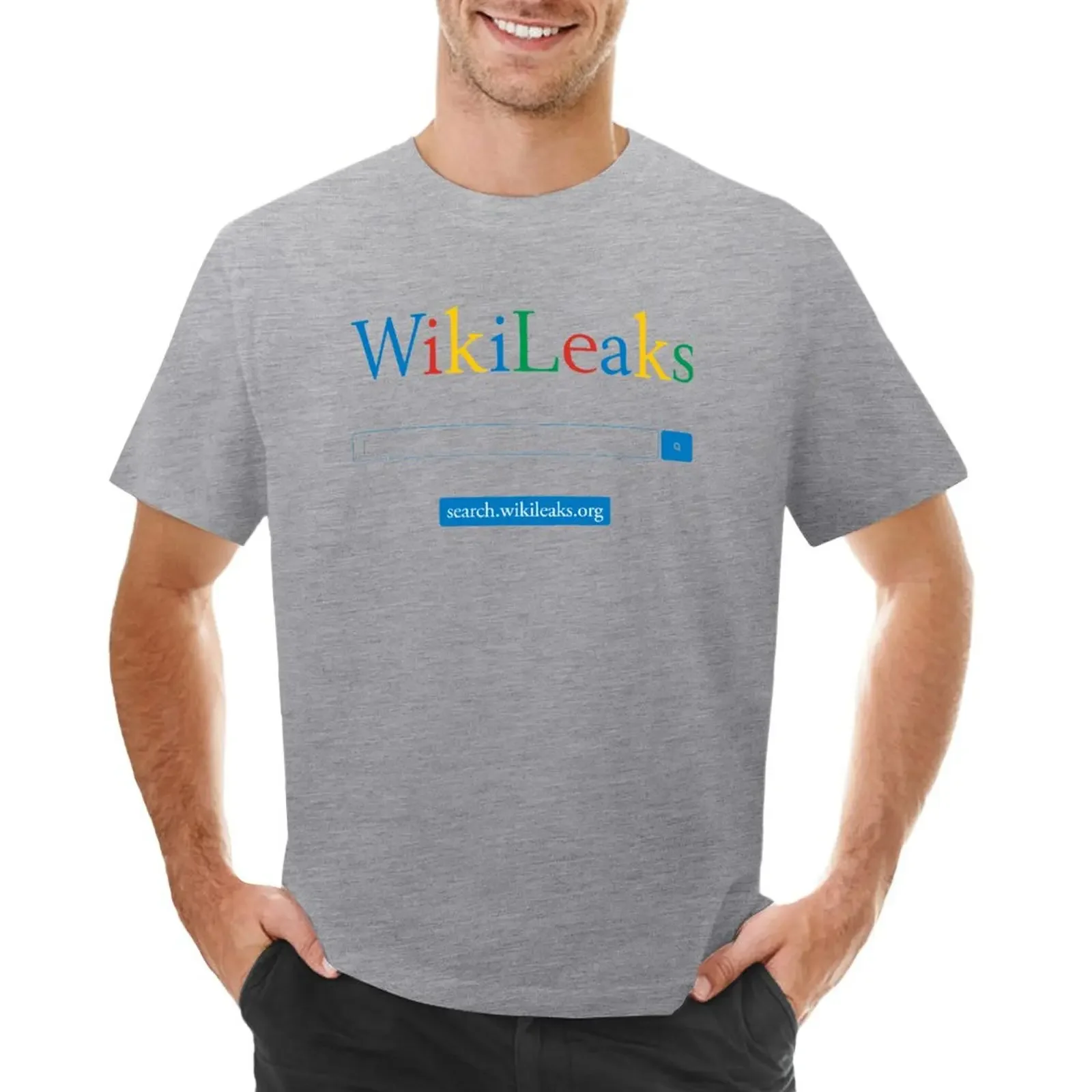 Футболка WikiLeaks Search, одежда в стиле хиппи, футболка с коротким рукавом, эстетическая одежда, мужские футболки с графическим рисунком, упаковка