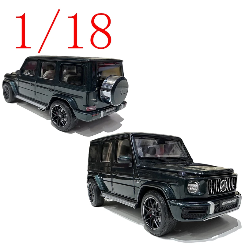 Литая под давлением модель автомобиля из сплава Mercedes-Benz в масштабе 1/18, Mercedes-Benz G63AMG 2020, внедорожники, игрушки для мальчиков, подарок, оригинальная коробка