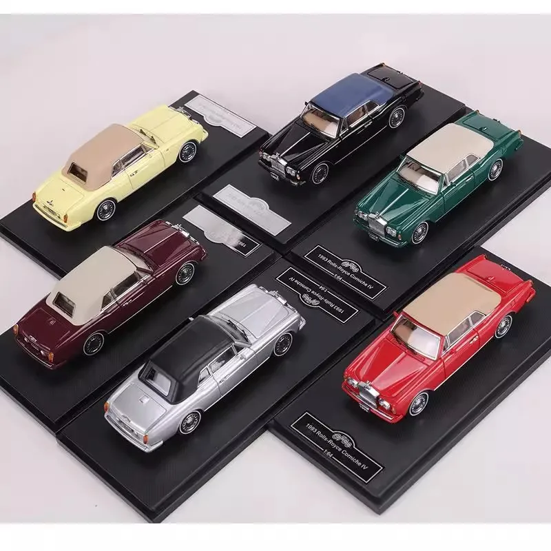 GFCC 1:64 Rolls Royce Corniche lV 1993, легкосплавный автомобиль, литье под давлением и игрушечный транспорт, модель автомобиля, миниатюрная масштабная модель автомобиля, игрушки для детей
