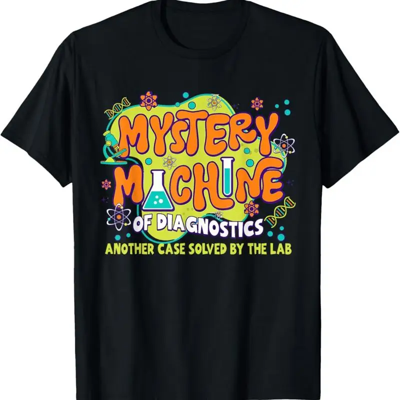 Футболка Mystery Machine Of Diagnostics Lab Week 2025 Med Tech