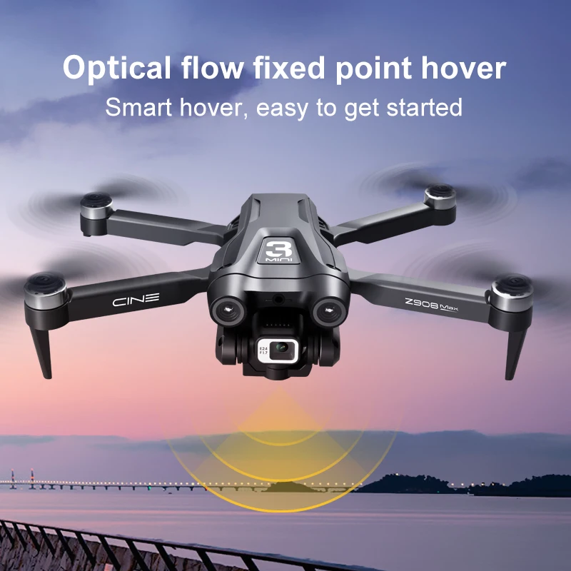 Квадрокоптер KBDFA Z908 Профессиональный с поддержкой Wi-Fi, FPV, 4K (art.: 3920c1d096a75) - 3920c1d096a75