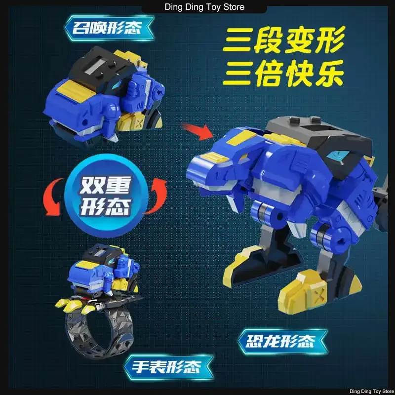 Фото В наличии Miniforce X Watch Toy Super Dinosaur Power Mecha Deformation Robot Любимая игрушка для мальчика Подвижная модель игрушки Индивидуальный подарок №4