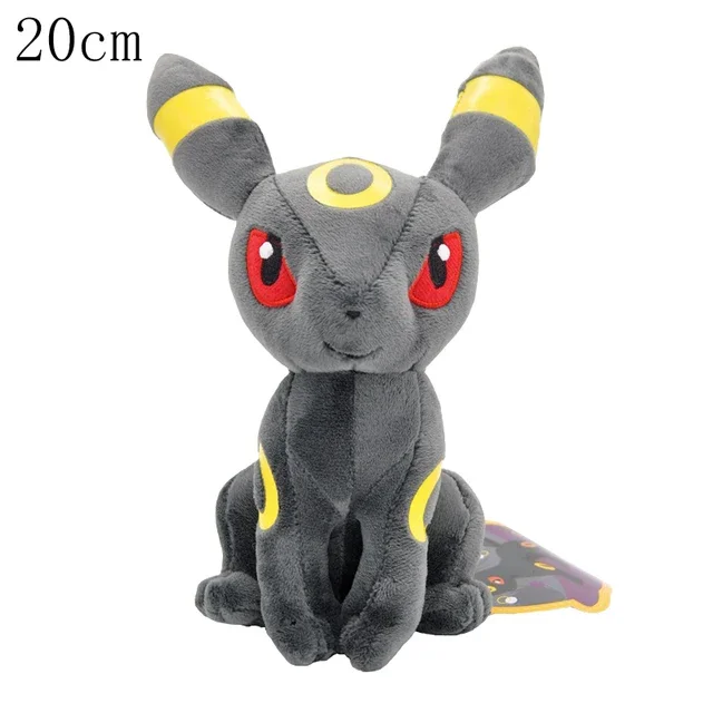 Фото Семейные плюшевые куклы Pokemon Eevee, сильвеон лидеон, Flareon, Jolteon Vaporeon, мягкие куклы, коллекционные игрушки, хобби, рождественский подарок №5