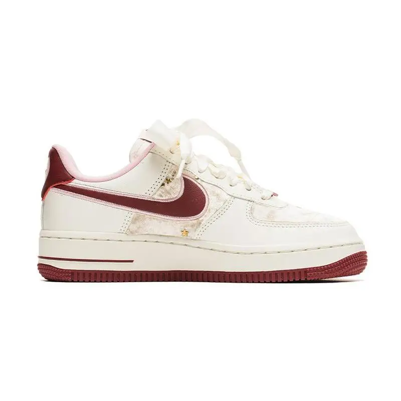 Фото 【Настроить】Nike Air Force 1 Обувь для скейтбординга Женские кроссовки FD4616-161 №3