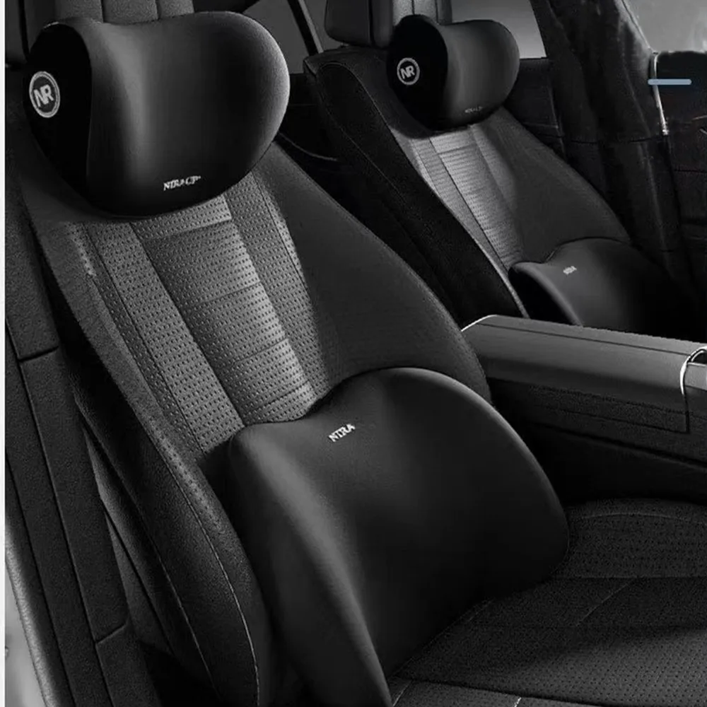 Фото Подушка для поддержки спины для Volkswagen Golf Amarok Canyon Aventura Atlas Beetle Jetta Bora CC, подголовник, поясничная поддержка, подушки для шеи №3