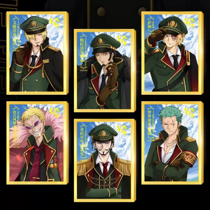 Фото ONE PIECE Collection Card редкая Скрытая Обезьяна D. Luffy Roronoa Zoro Shanks карточка для вышивания Аниме периферийные коллекционные игрушки в подарок №5