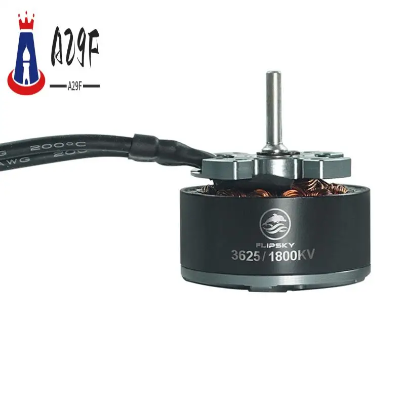 A29F-FLIPSKY 3625 1800KV Бесщеточный двигатель 3 фазы 2-4S 1150 Вт для 1/10 RC альпинистского автомобиля Rocky Crawler внедорожника