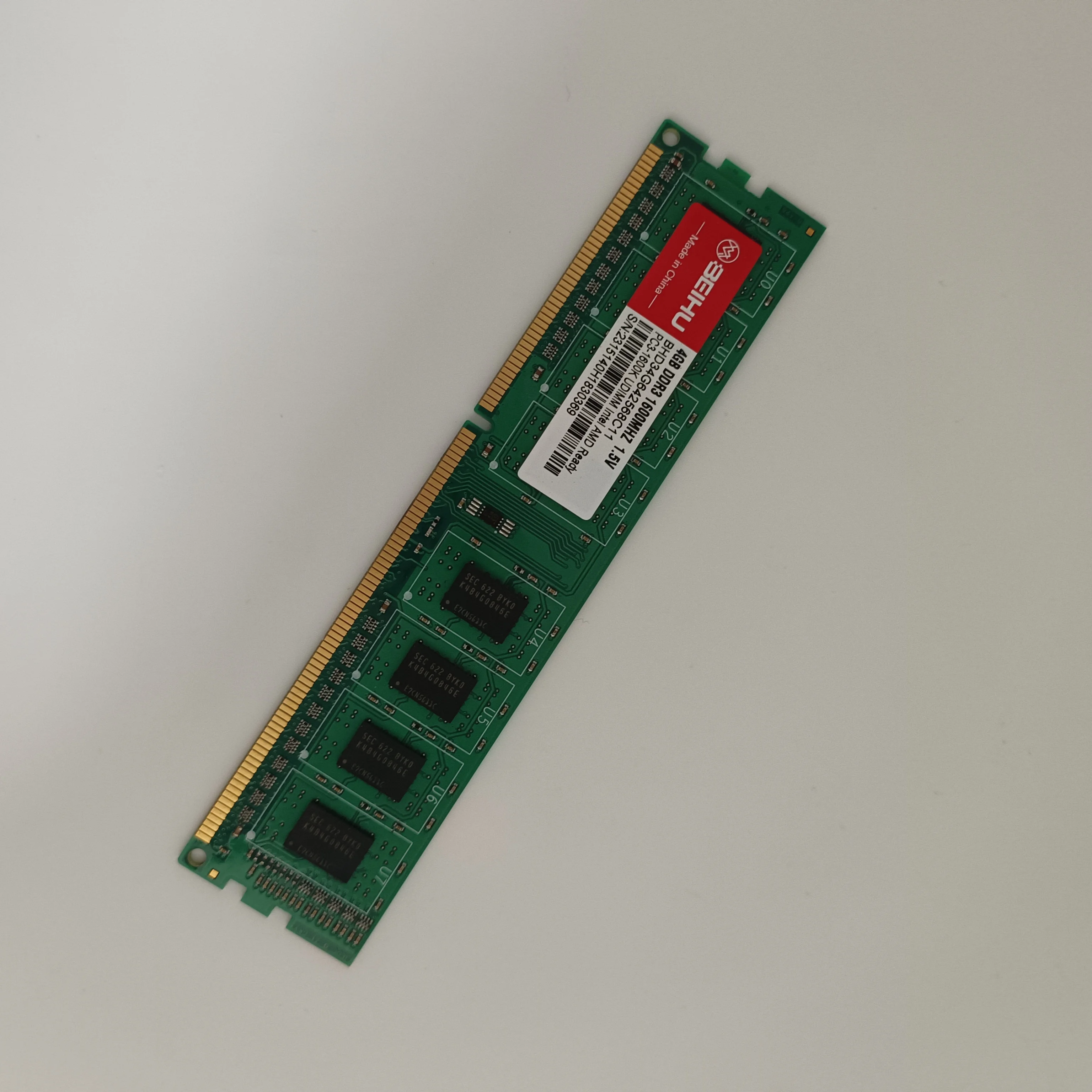 Фото Память DDR3 ОЗУ 8 Гб 1066 1333 1600 1866 МГц ОЗУ для настольного компьютера Memoria UDIMM PC3 12800U 10600U ddr3 ОЗУ 8 ГБ ОЗУ красный белый черный №2