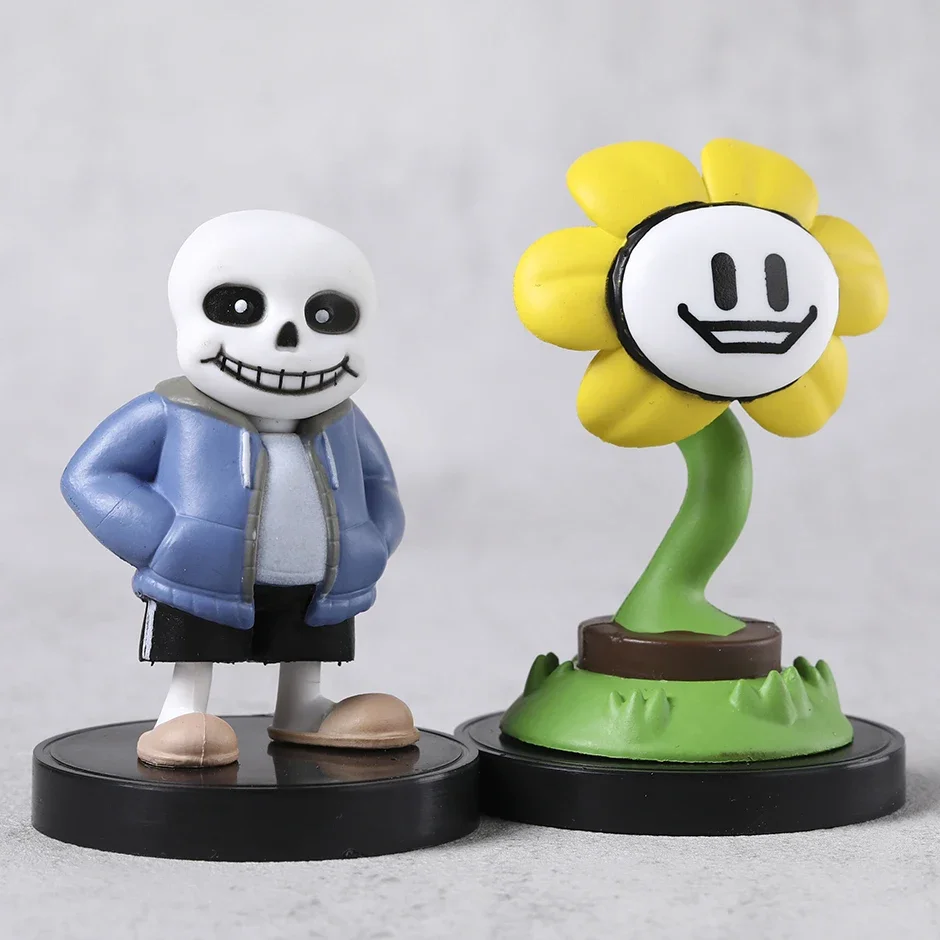 Фигурка Little Buddies Sans Flowey, коллекционная модель из ПВХ, игрушка в подарок