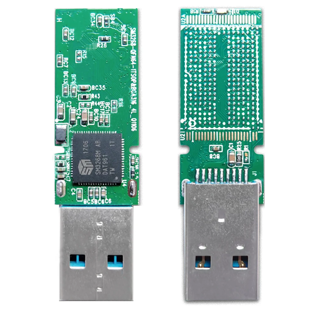 SM3268 8CE Высокоскоростной модуль основной платы управления для USB-флеш-накопителя Печатная плата USB3.0 BGA316 TSOP48 Поддержка до 8CE