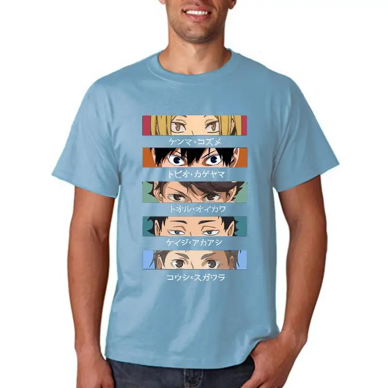 Haikyuu Kageyama Tobio аниме футболки женские летние повседневные топы с короткими рукавами женская футболка уличные Harajuku женские черные футболки