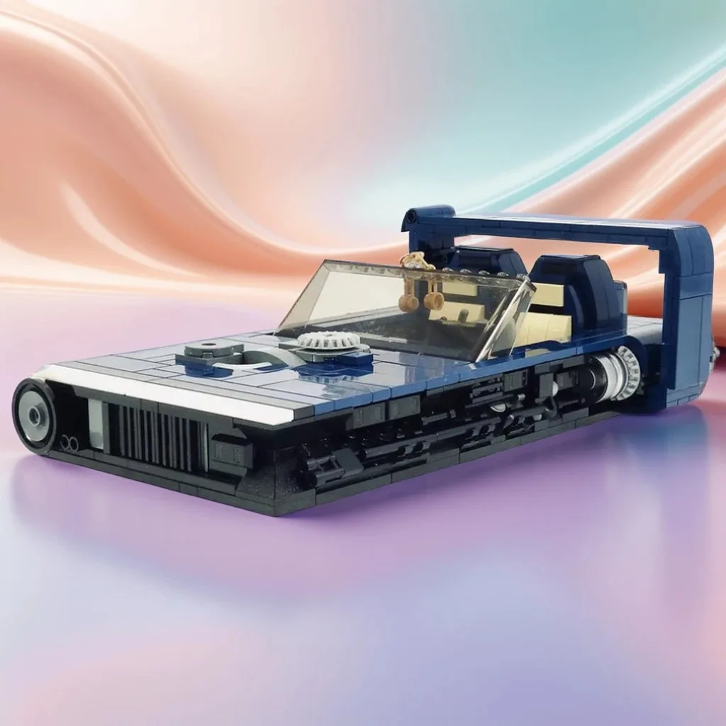 845 шт. M-68 Landspeeder Solo Speeder Научно-фантастический автомобиль на заказ MOC Creation Строительные блоки Игрушки в подарок