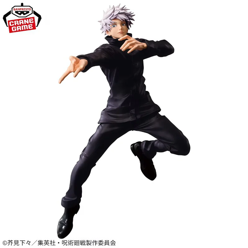 Фото BANDAI BANPRESTO подлинный в наличии Jujutsu Kaisen MAXIMATIC Satoru Gojo аниме фигурка экшн-фигурка 25 см подарки игрушки модель №3