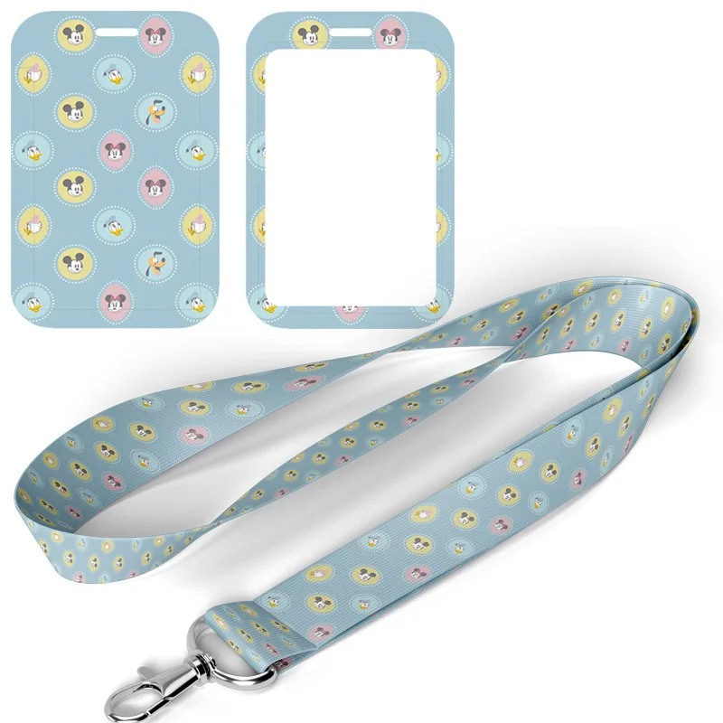 B2691 Kawaii ремешок с изображением животных для брелка, чехол для удостоверения личности, держатель для студенческого бейджа, брелок для мобильного телефона, шейные ремни, аксессуары (art.: 3920cd36ad061) - 3920cd36ad061
