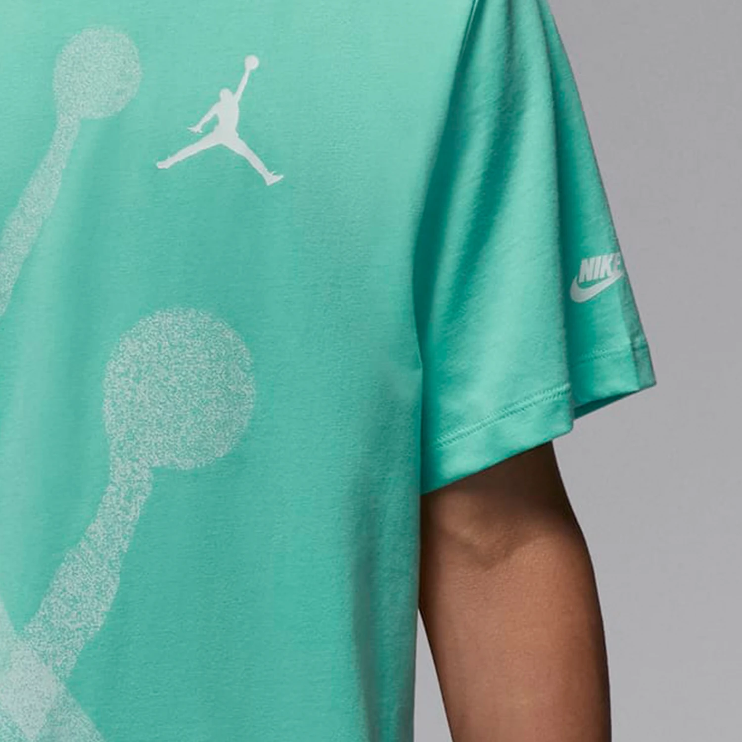 Фото Мужская трикотажная футболка Nike Jordan с короткими рукавами FN6026-349 №4