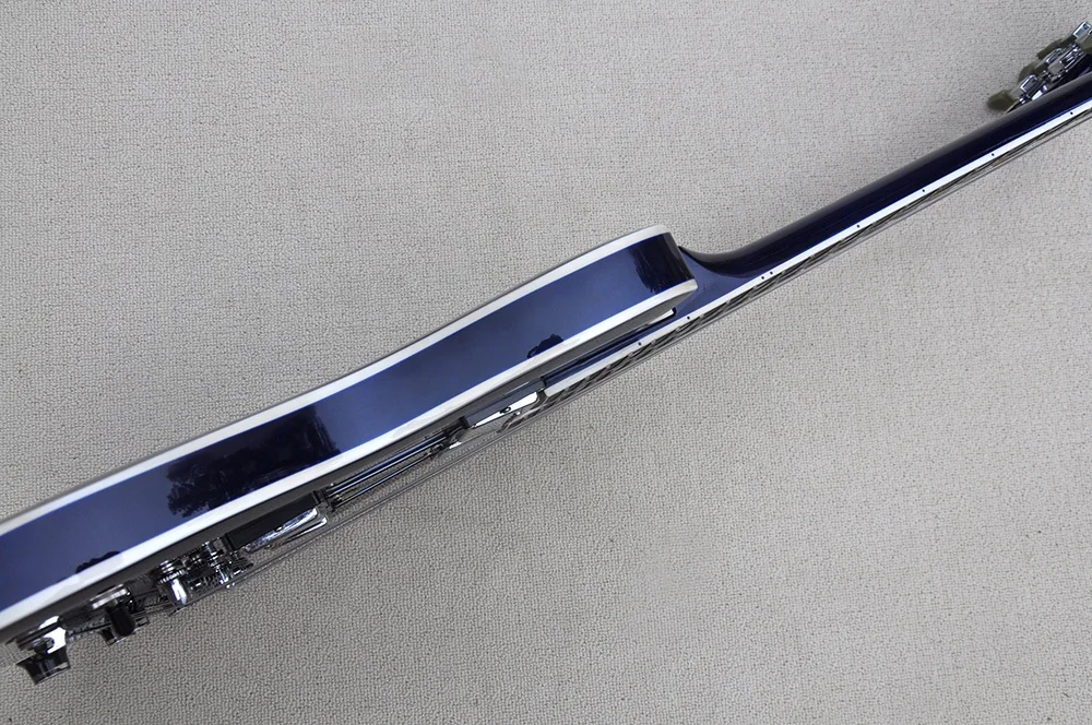 Фото Flyoung Double Neck 6 + 12-струнная электрогитара, гриф из палисандра, двойной креп-корпус №5