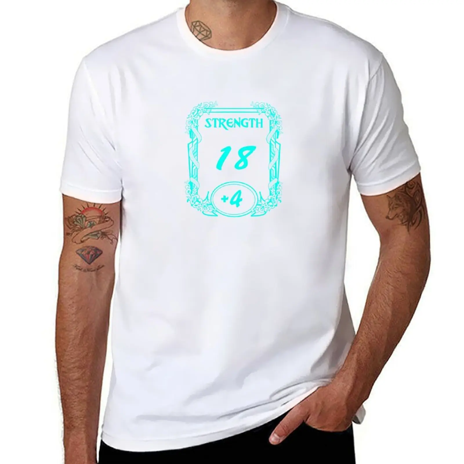 Футболка Strength Stat, мужские хлопковые мужские футболки, мужская футболка