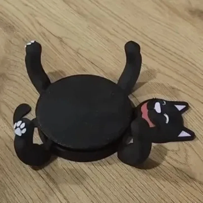 Набор подставок с милым котом и 3D-печатью — декор для рабочего стола из АБС-пластика с подстаканником для кружек для кофе, чая, настольные аксессуары на тему животных