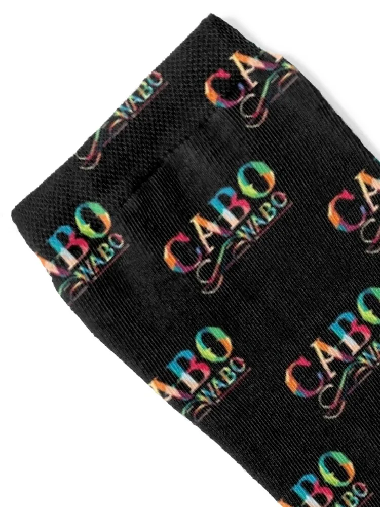 Фото Носки Cabo wabo с геометрическим рисунком, короткие теплые зимние спортивные носки для мужчин и женщин №2