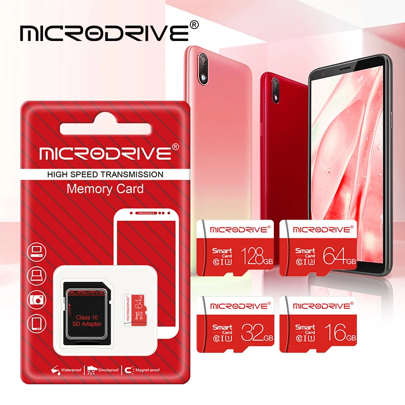 Карта микропамяти 256 ГБ 128 ГБ 64 ГБ USH-3 Class 10 4K HD Extreme Pro TF Flash Mini SD Card 32168 ГБ USH-1 для мобильного телефонакамеры (art.: 3920c857beda2) - 3920c857beda2