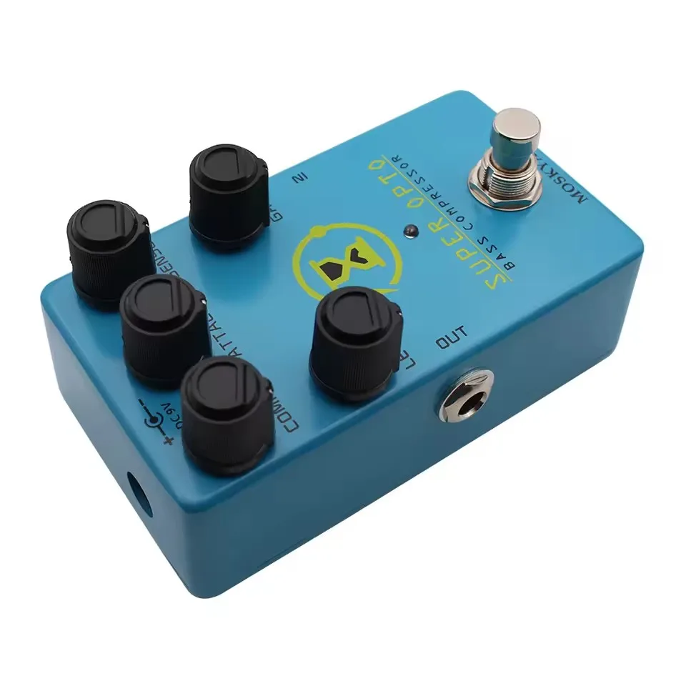 Фото Оптический компрессор Mosky Super OPTO Bass для электрического баса True Bypass №5